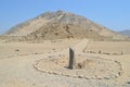 Caral, UNESCO world heritage site and oldest city in the Americas. Located in Supe valley, 200km north of Lima, Peru