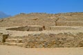 Caral, UNESCO world heritage site and the most ancient city in t