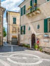 Scenic sight in Caramanico Terme, comune in the province of Pescara in the Abruzzo region of Italy. Royalty Free Stock Photo