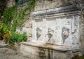 Scenic sight in Caramanico Terme, comune in the province of Pescara in the Abruzzo region of Italy. Royalty Free Stock Photo