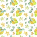 Carambola tree pattern