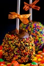 Caramel apple Royalty Free Stock Photo