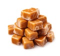 Caramel candy wrappers