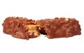 Caramel chocolate bar