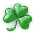 Clover with three leafs - Patricks day Royalty Free Stock Photo