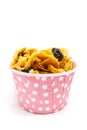 Caramel cornflake Royalty Free Stock Photo