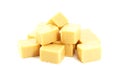 Caramel Fudge Blocks Candy Royalty Free Stock Photo