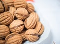 Caramel nuts - cookies with sand dough and caramel