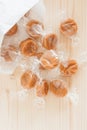 Caramel Toffees Royalty Free Stock Photo