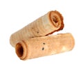 Caramel waffle rolls (Asian style) Royalty Free Stock Photo