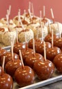 Caramelized chocolate apples