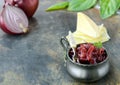 caramelized onion confit jam Royalty Free Stock Photo