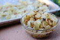 Caramelized onions in a bowl