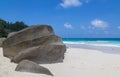 Carana Beach Panorama on Mahe Seychelles