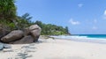 Carana Beach Panorama on Mahe Seychelles