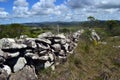 Carape hills landscape and rocks, uruguay