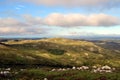 Sierra de Carape con nubes y sombras