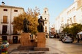 Caravaca, Spain - 17 November 2017 : Caravaca De La Cruz, Pilgrimage site near Murcia, in Spain