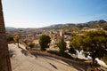 Caravaca, Spain - 17 November 2017 : Panorama of Caravaca De La Cruz, Pilgrimage site near Murcia, in Spain