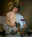 Caravaggio, Bacchus, oil on canvas.