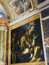 Caravaggio Painting,The Church of St. Louis of the French, Rome, Italy