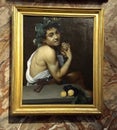 Caravaggio, Young Sick Bacchus, Villa Borghese. Rome.