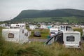 Caravan and camping park in Strandhill, Sligo, Ireland