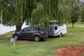 Caravan camping is a popular retirement activity in South Africa