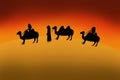 Caravan in the Desert from in the Story of Jospeh