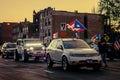 A caravan of Puerto Rican pride on display in Chicago`s Humboldt Park neighborhood