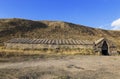 Caravanserai on Selim pass in the mountains Royalty Free Stock Photo