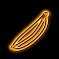 caraway seed neon glow icon illustration