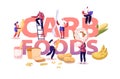 Carb Foods Concept. Tasty and Delicious Diet to Gain Weight with Snacks and Junk. Healthy and Unhealthy Carbohydrate