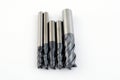 Carbide endmills Royalty Free Stock Photo