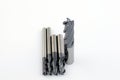 Carbide endmills Royalty Free Stock Photo