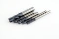 Carbide endmills Royalty Free Stock Photo