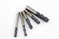 Carbide endmills Royalty Free Stock Photo