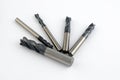 Carbide endmills Royalty Free Stock Photo