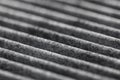 Carbon air filter for car ventilation system Royalty Free Stock Photo