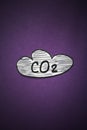 Carbon Dioxide Cloud Royalty Free Stock Photo