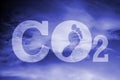 Carbon Dioxide CO2 and carbon footprint