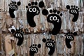 Carbon footprint, climate change, climate strike