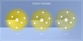 Carbon isotopes atomic structure - elementary particles physics theory