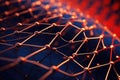 carbon nanotubes arranged in a precise pattern Royalty Free Stock Photo