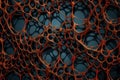carbon nanotubes arranged in a precise pattern Royalty Free Stock Photo