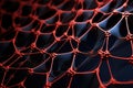 carbon nanotubes arranged in a precise pattern Royalty Free Stock Photo