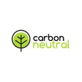 Carbon neutral icon logo. CO2 energy monoxide carbon ecology background label concept. Royalty Free Stock Photo