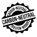 Carbon-neutral rubber stamp