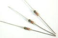 Carbon resistor Royalty Free Stock Photo