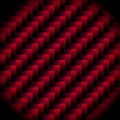 Carbon weave red